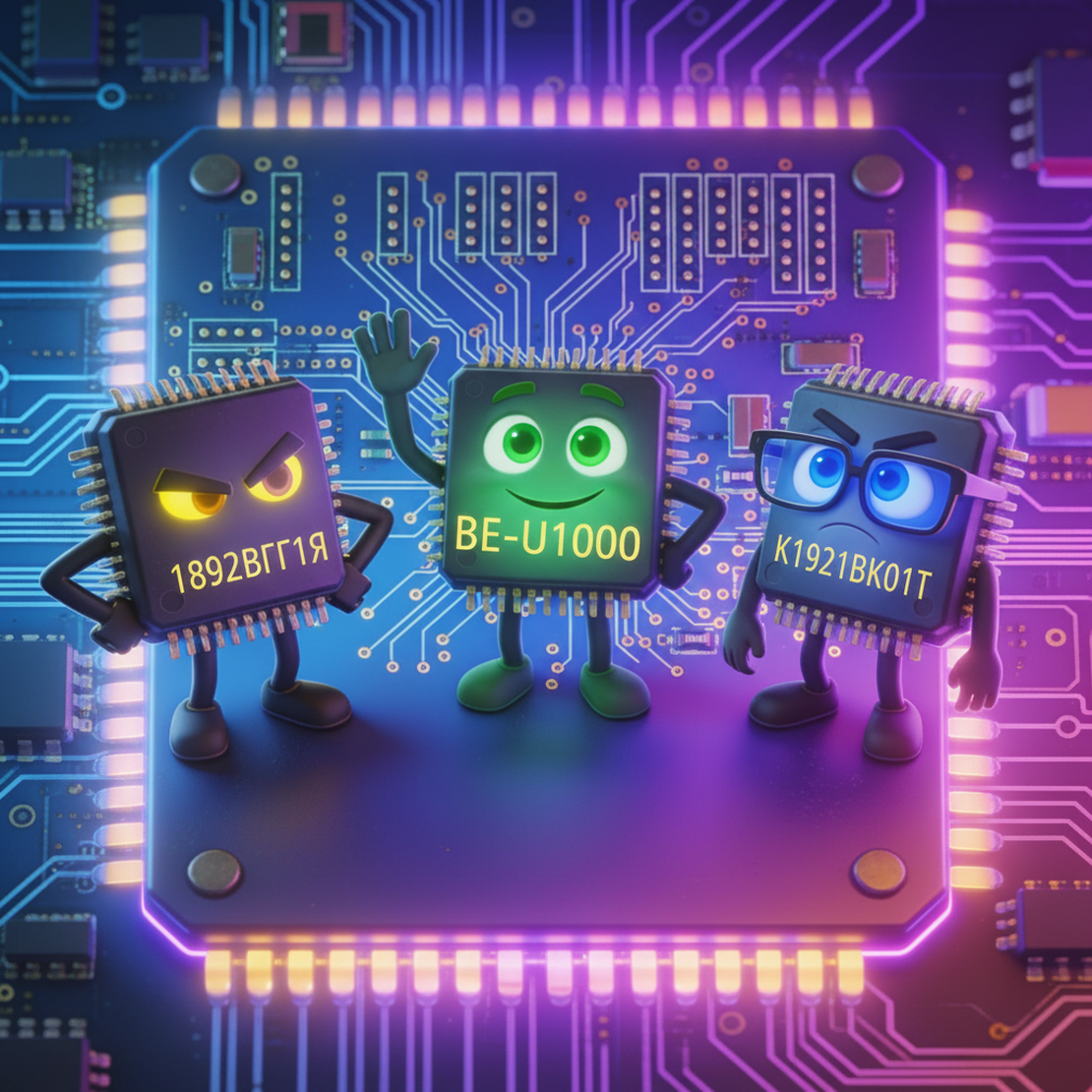 Существуют ли российские микроконтроллеры для дронов и роботов?